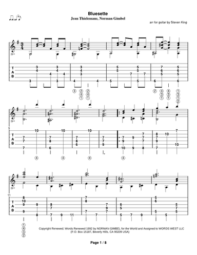 Bluesette (arr. Steven Michael King)