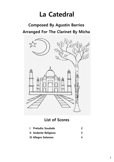 La Catedral (arr. Micha)