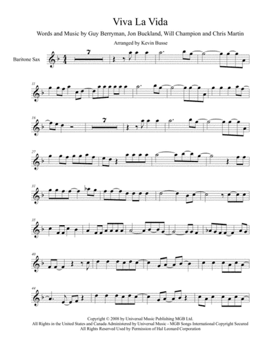 Viva La Vida (arr. Kevin Busse)
