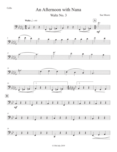 Waltzing Down Under Cello