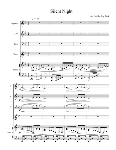 Silent Night (arr. Shelley Rink)