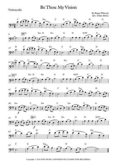 Be Thou My Vision (arr. Fabio Britto)