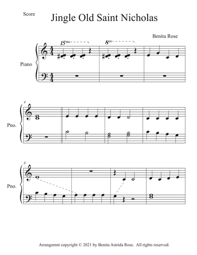 Jingle Old Saint Nicholas (Jingle Bells/Jolly Old Saint Nicholas