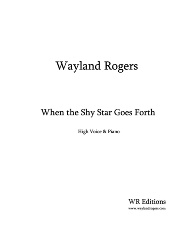 The Twilight Turns from Amethyst (Five James Joyce Poems)