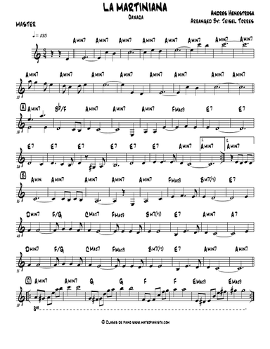 La Martiniana (arr. Mateo Aguilar)