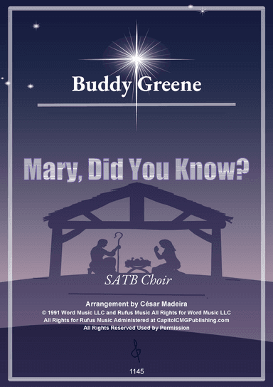 Mary, Did You Know? (arr. César Madeira)