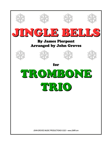 Jingle Bells - Trombone Trio (arr. John Groves)