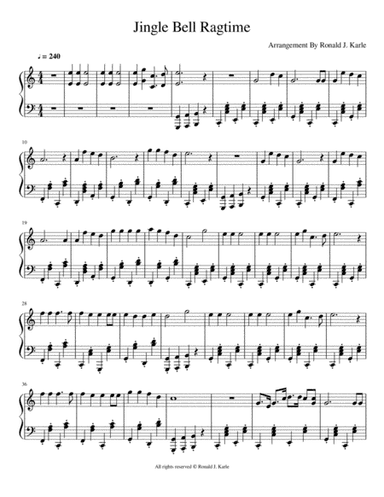 Jingle Bell Rag (arr. Ronald J. Karle)