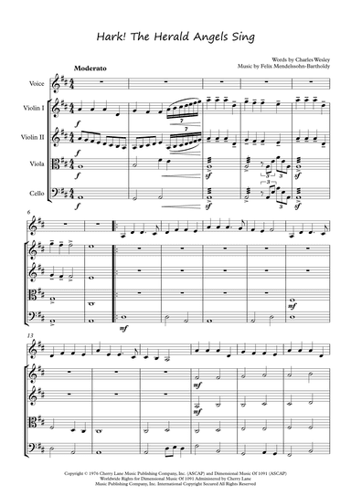 Hark! The Herald Angels Sing (arr. Dwitiya)