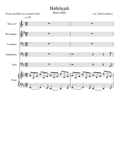 Hallelujah (arr. Jakob Lineberry)