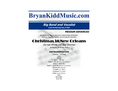 Christmas In New Orleans (arr. Bryan Kidd)