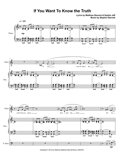 If You Want To Know the Truth