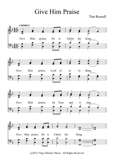 Give Him Praise