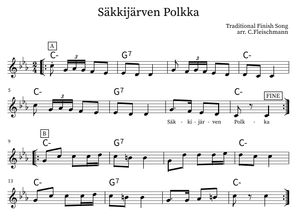 Säkkijärven Polkka (arr. Christoph Fleischmann)