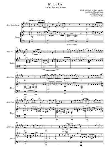 It'll Be Okay (arr. Tomaž Nedoh)