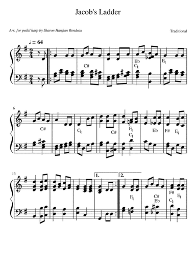 Jacob's Ladder (arr. Sharon Hanjian Rondeau)