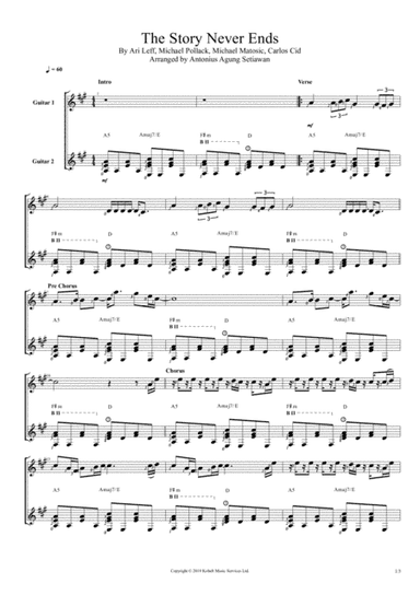The Story Never Ends (arr. Antonius Agung Setiawan)