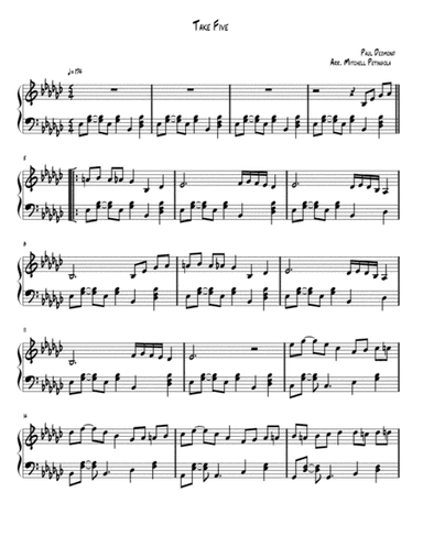 Take Five (arr. Mitchell Petingola)