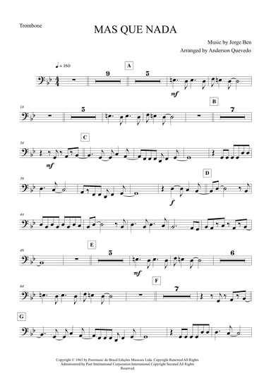 Mas Que Nada (arr. Anderson Quevedo)