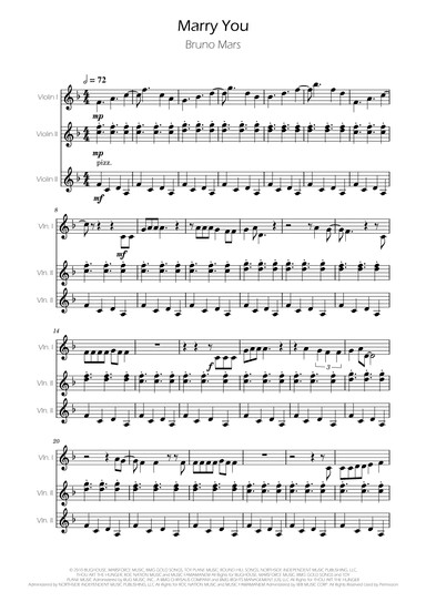 Marry You (arr. Ygor Nunes)