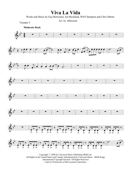 Viva La Vida (arr. John Kim)