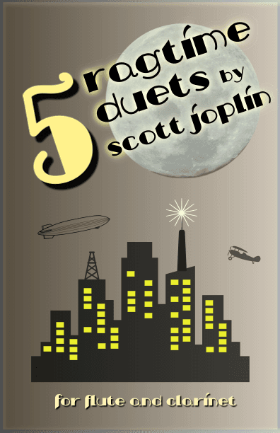 Five Ragtime Duets by Scott Joplin for Flute and Clarinet (arr. David McKeown)