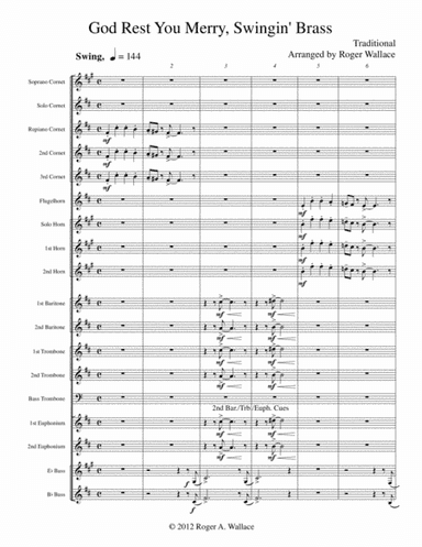 God Rest You Merry, Gentlemen (arr. Roger Wallace)
