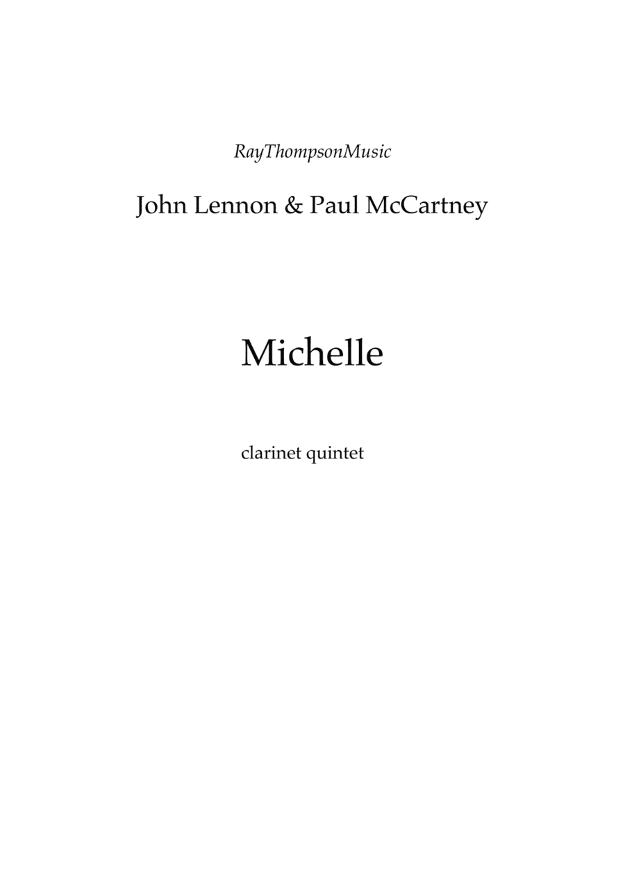 Michelle (arr. Ray Thompson)