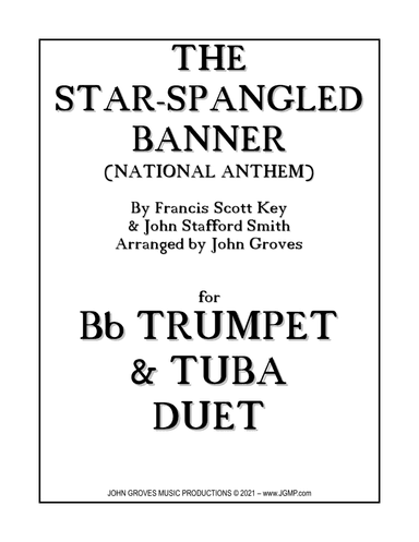 The Star-Spangled Banner (National Anthem) -  Trumpet & Tuba Duet (arr. John Groves)