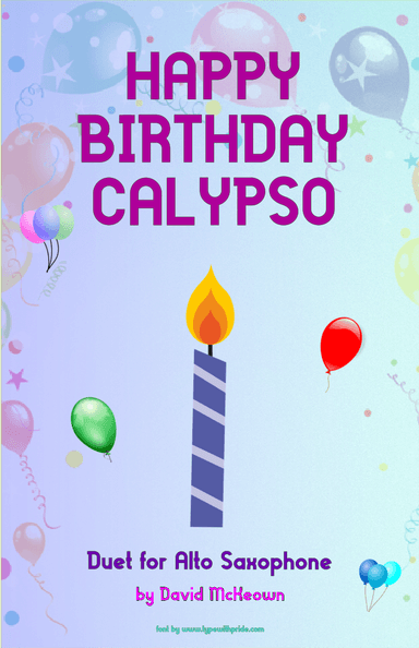Happy Birthday Calypso, for Alto Saxophone Duet (arr. David McKeown)