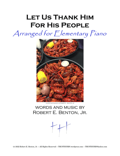 Let Us Thank Him for His People (arranged for Elementary Piano)