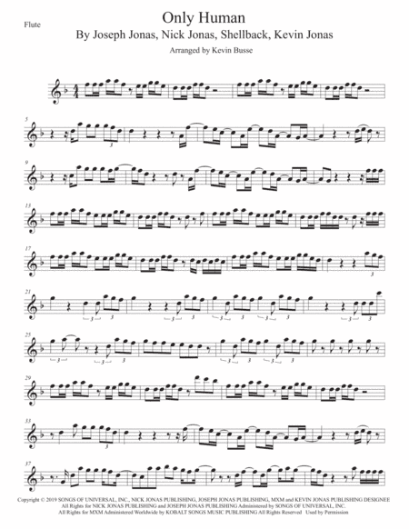 Only Human (arr. Kevin Busse)