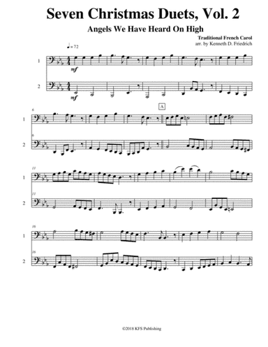 Seven Christmas Duets, Vol. 2 (arr. Kenneth D. Friedrich)