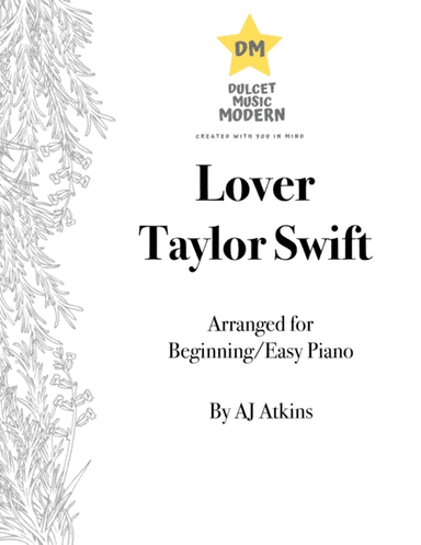 Lover (arr. AJ Atkins)