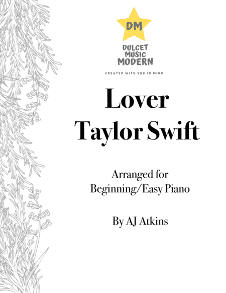Lover (arr. AJ Atkins)
