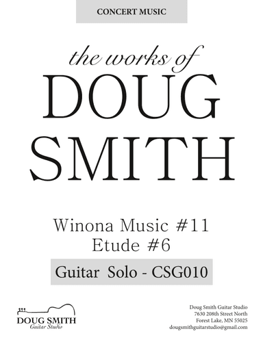 Winona Music #11 Etude #6
