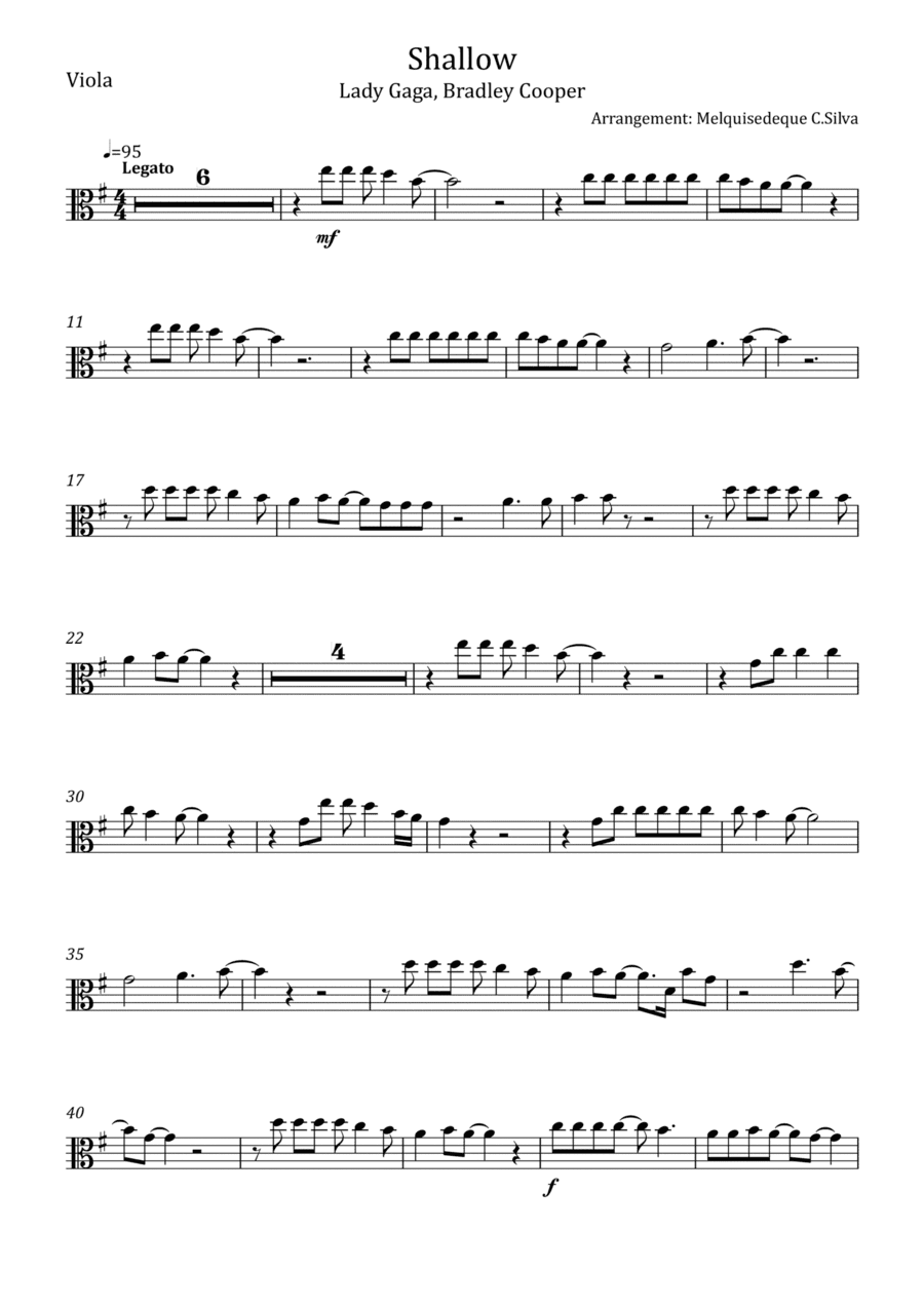 Shallow (arr. Melquisedeque C.Silva)