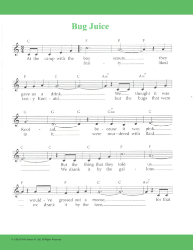 Bug Juice (arr. Hal Wright)