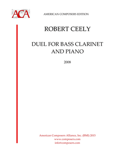 [Ceely] Duel for Bass Clarinet and Piano