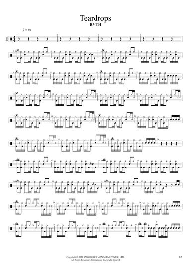 Teardrops (arr. Cyril Mayer)