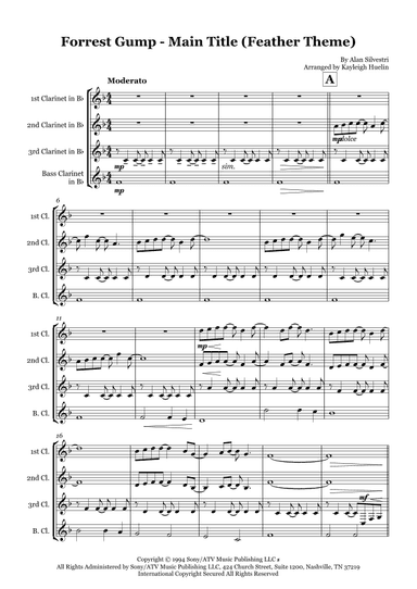 Forrest Gump - Main Title (feather Theme) (arr. Kayleigh Huelin)
