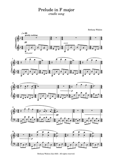 Cradle Song