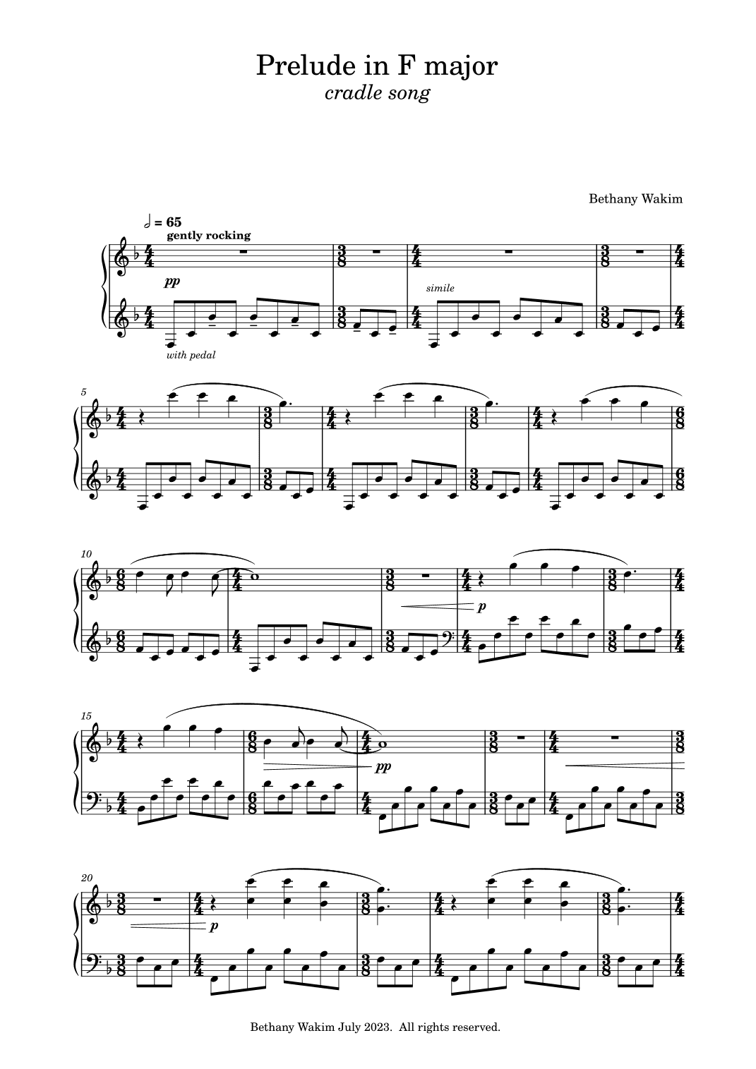 Cradle Song
