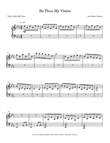 Be Thou My Vision (arr. Shane Jensen)