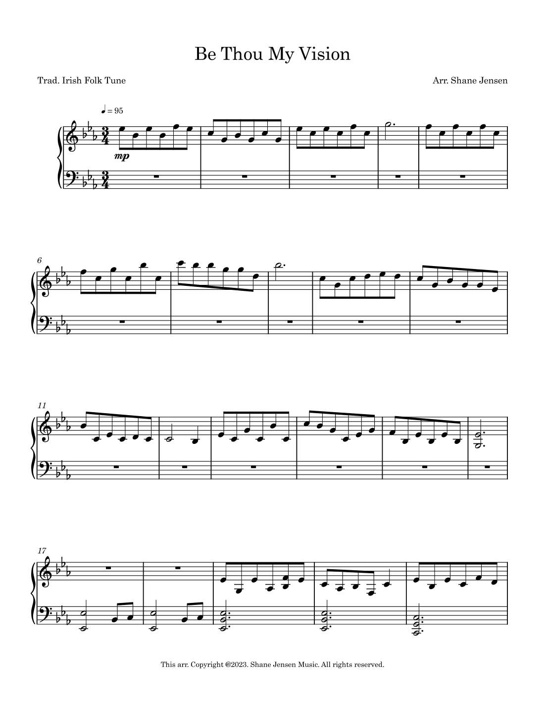 Be Thou My Vision (arr. Shane Jensen)