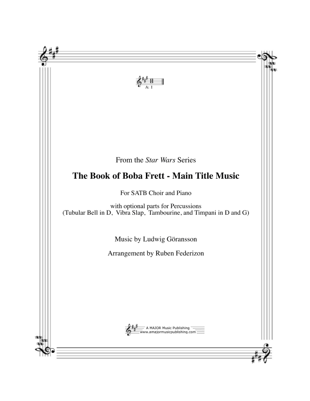 The Book Of Boba Fett Main Title Theme (arr. Ruben Federizon)