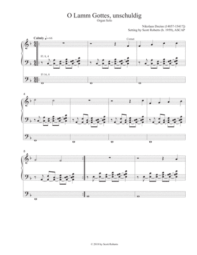 O Lamm Gottes, unschuldig / Jesu Kreuz, Leiden und Pein (arr. Scott Roberts)