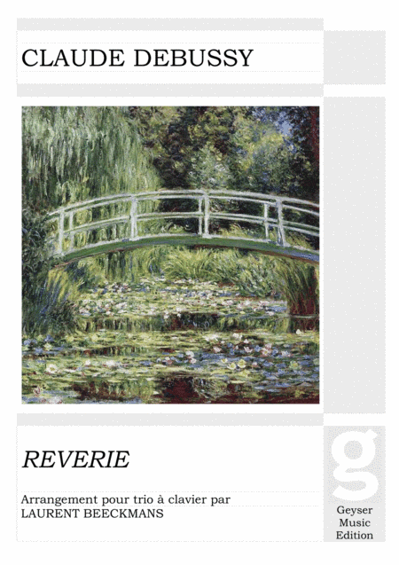 Claude Debussy - Rêverie - for piano trio (arr. Laurent Beeckmans)