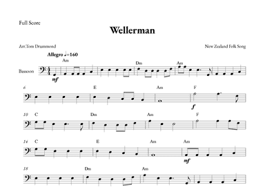 Wellerman (arr. Tom Drummond)