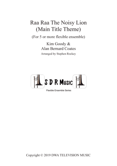 Raa Raa The Noisy Lion Main Title Theme (arr. Stephen Rockey)